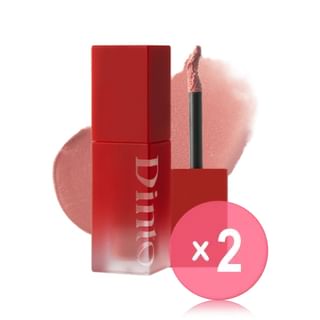 Dinto - Blurring Lip Veil Madame Butterfly Collection - 10 Colors 2pcs Bundle Set #107 Adagio x 2 pcs