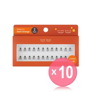 ccam bbak - Original Bold Eyelash 2 Points - 3 Types 10pcs Bundle Set 11mm x 10 pcs