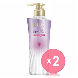 Lux Japan - Super Rich Crystal Color Care & Repair Shampoo 2pcs Bundle Set 450g x 2 pcs