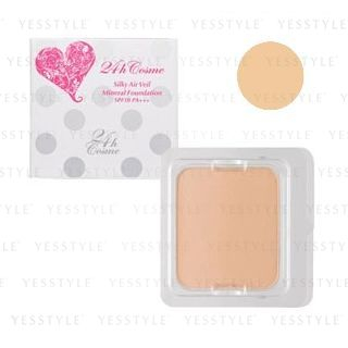 24H Cosme Silky Air Veil Mineral Foundation Spf 30 Pa 01 Light Ocher Refill 11G 24h cosme kopen in de aanbieding 24H Cosme Silky Air Veil Mineral Foundation Spf 30 Pa 01 Light Ocher Refill 11G 24h cosme kopen in de aanbieding