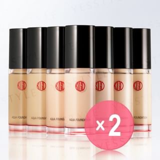 Koh Gen Do - Maifanshi Aqua Foundation SPF 25 PA++ 2pcs Bundle Set