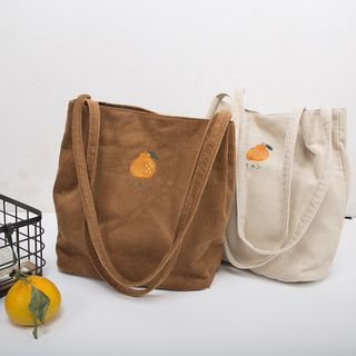 Tangtangbags Corduroy Tote Bag tangtangbags kopen in de aanbieding