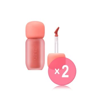 CLIO - Volumate Blur Tint - 10 Colors 2pcs Bundle Set #101 Cotton Tangerine x 2 pcs