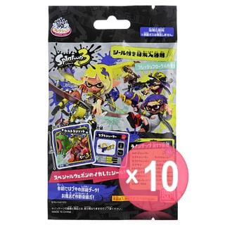 Bandai - Nintendo Splatoon 3 Bath Powder 10pcs Bundle Set 18g x 10 pcs