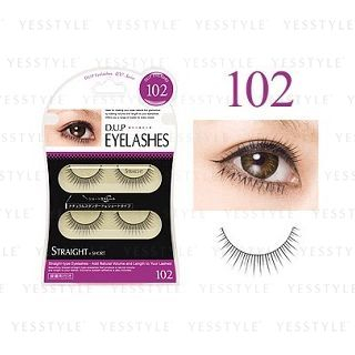 Dup D Up Eyelash Straight 102 Short 2 Pairs dup kopen in de aanbieding