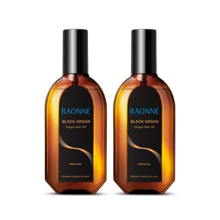 RAONNE - Black Argan Vegan Hair Oil Duo Set 100ml x 2 pcs
