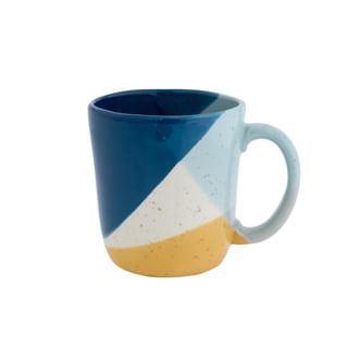 Pale Color Block Drinking Cup Turquoise 1 pc