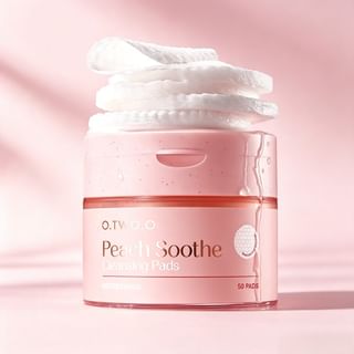 O.TWO.O - Peach Soothe Cleansing Pads 1pc
