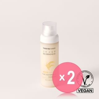 THANK YOU FARMER - Rice Pure Watery Mist 2pcs Bundle Set 100ml x 2 pcs