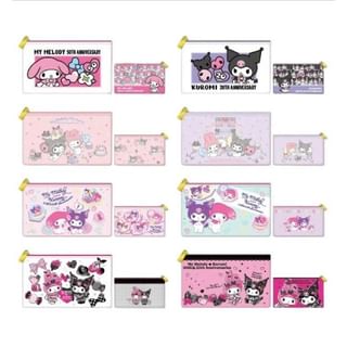 Sanrio My Melody x Kuromi Secret Flat Pouch (Blind Box) 1 pc - Random from 8 Types
