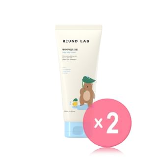 ROUND LAB - Baby Mild Cream 2pcs Bundle Set 200ml x 2 pcs