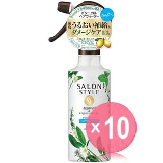 Kose - Salon Style Argan Oil & Organic Herbs Hair Water Smooth 10pcs Bundle Set 250ml x 10 pcs
