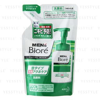 Kao Biore Mens Foam Type Facial Wash Medicated Acne Care Refill 130Ml kao kopen in de aanbieding Kao Biore Mens Foam Type Facial Wash Medicated Acne Care Refill 130Ml kao kopen in de aanbieding