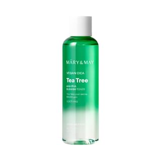 Mary&May - Vegan CICA Teatree AHA PHA Blemish Toner - 200ml