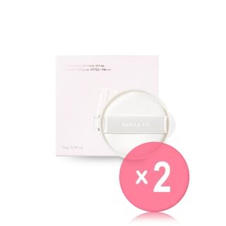 BANILA CO - Covericious Ultimate White Cushion Moisture Refill Only - 5 Colors 2pcs Bundle Set #19 Light x 2 pcs