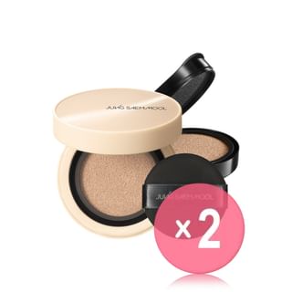 JUNG SAEM MOOL - Skin Nuder Cover Layer Cushion Set - 5 Colors 2pcs Bundle Set #19 Fair Light x 2 pcs
