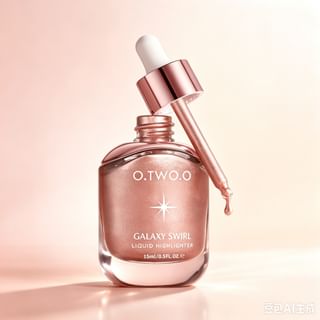 O.TWO.O - Haute Galaxy Swirl Liquid Highlighter - 4 Colors #04 Champagne