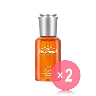 THE FACE SHOP - Dr.Belmeur Vita C Clean Toning Ampoule 2pcs Bundle Set 45ml x 2 pcs