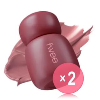 fwee - Rose Obsession Stay-Fit Lip Tint - 18 Colors 2pcs Bundle Set #MC01 Petal Rose x 2 pcs