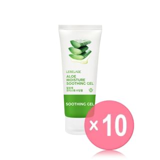 LEBELAGE - Moisture Soothing Gel Mini - 5 Types 10pcs Bundle Set 2025 Version - Aloe x 10 pcs