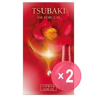 Shiseido - Tsubaki Oil Force M Hair Oil 2pcs Bundle Set 60ml x 2 pcs