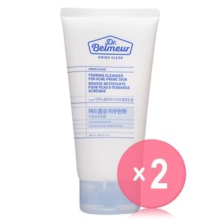 THE FACE SHOP - Dr. Belmeur Amino Clear Foaming Cleanser For Acne-Prone Skin 2pcs Bundle Set 150ml x 2 pcs