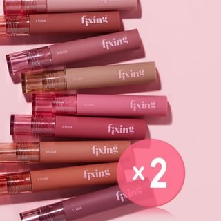 ETUDE - Fixing Tint - 19 Colors 2pcs Bundle Set #14 Rose Lilac x 2 pcs