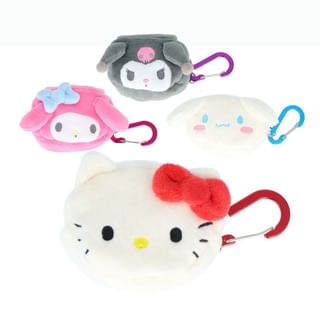 Sanrio Plush Pouch with Carabiner New Life Collection