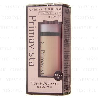 Sofina Primavista Liquid Foundation Uv Long Keep Spf 25 Pa 05 Ocher 30Ml sofina kopen in de aanbieding