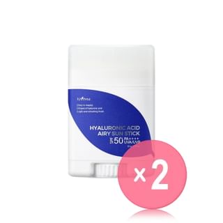 Isntree - Hyaluronic Acid Airy Sun Stick 2pcs Bundle Set 2026 Version - 22g x 2 pcs