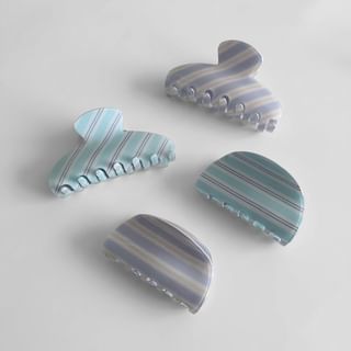 Striped Hair Clamp