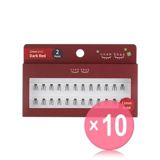 ccam bbak - Original Bold Eyelash 2 Points - 3 Types 10pcs Bundle Set 12mm x 10 pcs