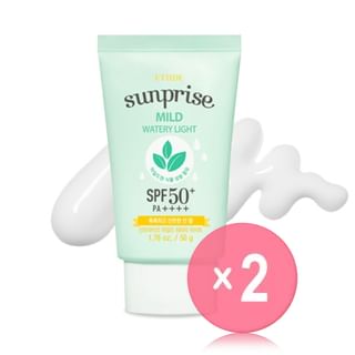 ETUDE - Sunprise Mild Watery Light 2pcs Bundle Set 50g x 2 pcs