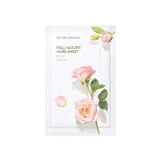 NATURE REPUBLIC - Real Nature Mask Sheet Bundle Set - 7 Types Rose