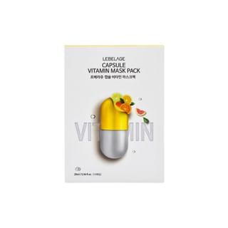 Photos - Facial Mask Lebelage  Capsule Mask Pack Set - 4 Types Vitamin 