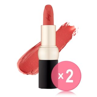 THE FACE SHOP - fmgt New Bold Velvet Lipstick - 11 Colors 2pcs Bundle Set #03 Muted Rose x 2 pcs