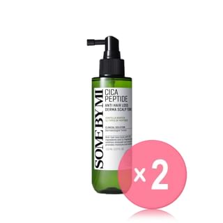 SOME BY MI - Cica Peptide Anti Hair Loss Derma Scalp Tonic 2pcs Bundle Set 2024 Version - 150ml x 2 pcs