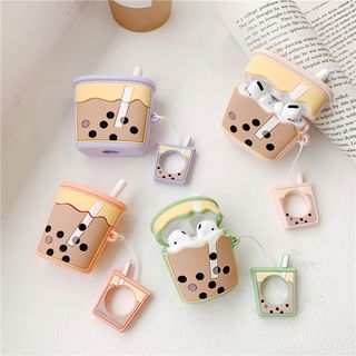 Edgin Bubble Milk Tea Print Airpods Earphone Case Protection Cover edgin kopen in de aanbieding Edgin Bubble Milk Tea Print Airpods Earphone Case Protection Cover edgin kopen in de aanbieding