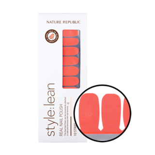 Nature Republic Stylelean Real Nail Polish 02 Hot Orange nature republic kopen in de aanbieding