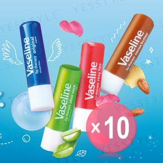 Vaseline - Lip Therapy Stick 10pcs Bundle Set