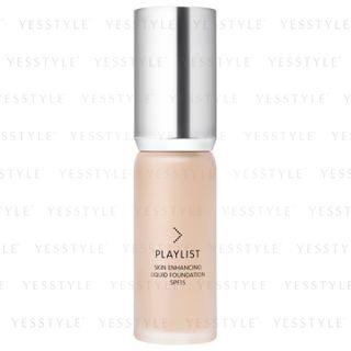 Shiseido Playlist Skin Enhancing Liquid Foundation Spf 15 Pa N10 Natural 30Ml shiseido kopen in de aanbieding