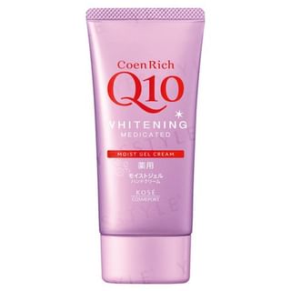 Kose - CoenRich Q10 Whitening Moist Gel White Floral Hand Cream 80g