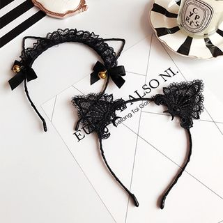 True Glam Lace Cat Ear Hairband true glam kopen in de aanbieding