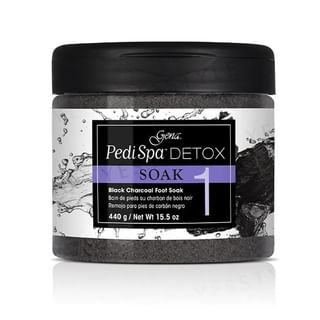 GENA - Pedi Spa Detox Black Charcoal Infused Foot Soak 400g
