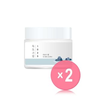 ROUND LAB - 1025 Dokdo Cream 2pcs Bundle Set 80ml x 2 pcs