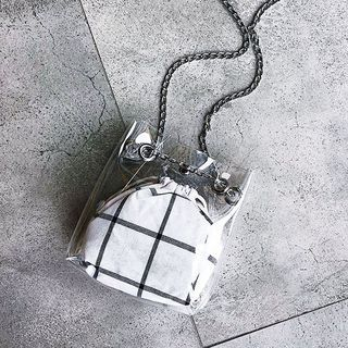 Lizzy Pvc Bucket Crossbody Bag lizzy kopen in de aanbieding Lizzy Pvc Bucket Crossbody Bag lizzy kopen in de aanbieding