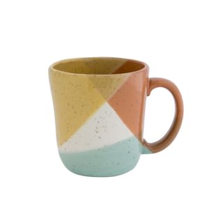 Pale Color Block Drinking Cup Yellow 1 pc