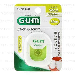 Sunstar Gum Dental Floss Wax Flat 50M 1 Pc sunstar kopen in de aanbieding Sunstar Gum Dental Floss Wax Flat 50M 1 Pc sunstar kopen in de aanbieding