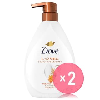 Dove Japan - Body Wash Rice Ferment & Osmanthus 2pcs Bundle Set 440g x 2 pcs