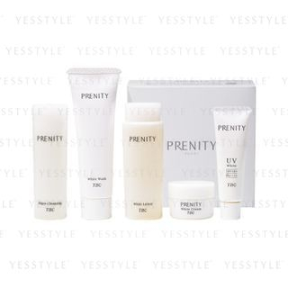 Tbc Prenity Trial Set White Cleansing 20Ml Wash 15G Lotion 30Ml Cream 5G Uv Spf 50 Pa 5G 5 Pcs tbc kopen in de aanbieding Tbc Prenity Trial Set White Cleansing 20Ml Wash 15G Lotion 30Ml Cream 5G Uv Spf 50 Pa 5G 5 Pcs tbc kopen in de aanbieding